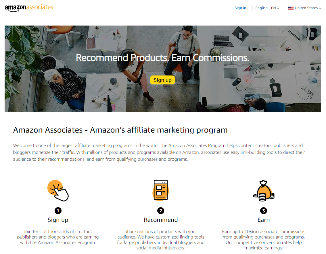 Amazon Associates Review